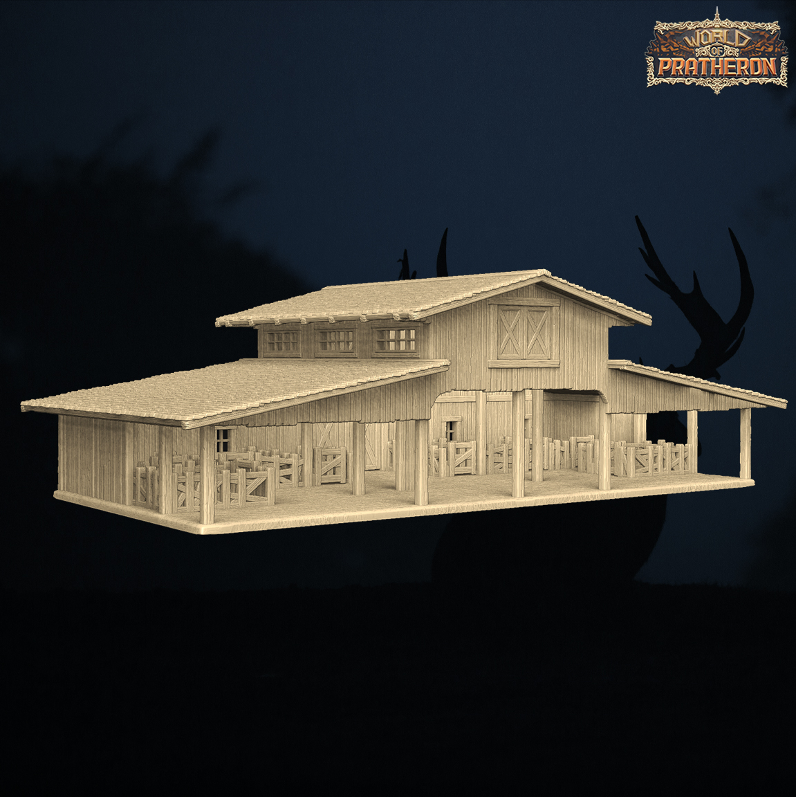 Western Rush 3 - 2-Story Large Barn